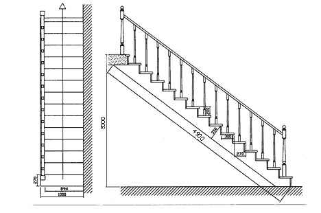 Калькулятор расчета лестницы онлайн